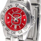 NC State Wolfpack State Womens Ladies Steel Sport AnoChrome Watch