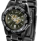 UCF Central Florida Knights Women Ladies AnoChrome Fantom Black Sport Watch