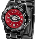 Georgia Bulldogs Women Ladies AnoChrome Fantom Black Sport Watch & Scarf