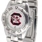 South Carolina Gamecocks Licensed Women Ladies Sport Steel Band Watch
