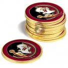 Florida Seminoles 12 Pack Golf Ball Markers