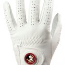 FSU Florida State Seminoles Cabretta Ncaa Licensed Leather Golf Glove