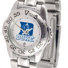 Duke Blue Devils Licensed Women Ladies Sport Steel Band Watch