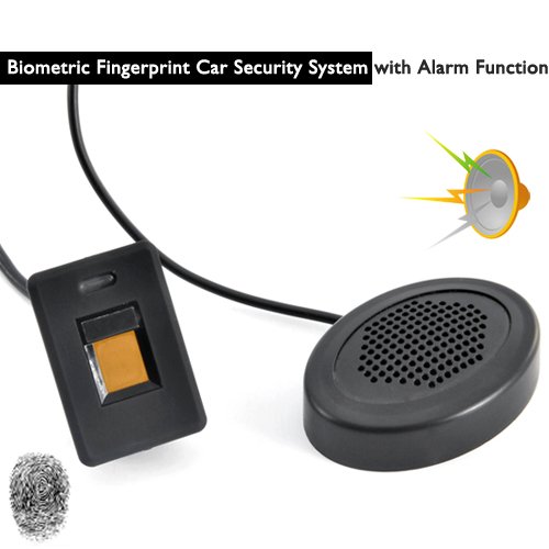 Biometric Fingerprint Car Security System with Alarm Function