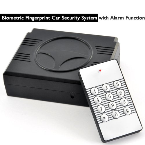 Biometric Fingerprint Car Security System with Alarm Function