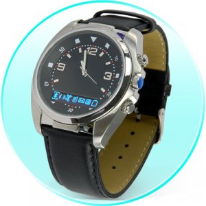 Bluetooth Watch with Vibration and Caller ID Display