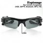 Espionage - Spy Camera Sunglasses (4GB, DVR, Bluetooth, MP3)