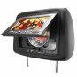 Car Headrest DVD Player/Game System Black (pair) - 7 Inch
