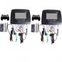 Car Headrest DVD Player/Game System Black (pair) - 7 Inch