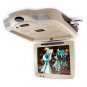 Roof Mount Monitor DVD Player - USB + SD Reader -Tan