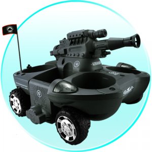 Radio Control Amphibious Transformer Toy RC Tank (220V)