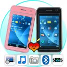 Elegance Cellphone Twin Pack (Black and Pink Phone 2-Pack)