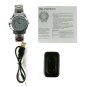 8GB Business Spy Watch - Stainless Steel Strap (Audio/Video)