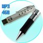 MP3 Music Player Pen with FM Tuner + Voice Recorder - 4GB