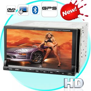 Turismo G2 High-Def Touchscreen Car DVD Player w/ GPS Navigator