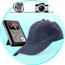 Spy Cap Hidden Recorder - Spy Kit with Camera + DVR + SD Card