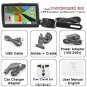 5 Inch Touchscreen GPS w/FM Transmitter and Bluetooth + Camera