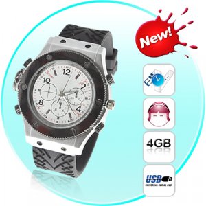 Kinetics - MP3 Watch with 4GB Memory and Equalizer