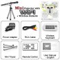 Mini Projector with Wifi + Wireless Remote