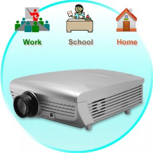 Multimedia LCD Projector (VGA, AV, TV, 5 inch LCD)
