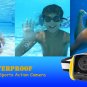 Waterproof Sports Action Camera with Audio