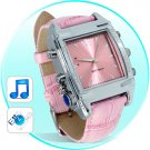 Minuet Designer MP3 Watch with Leather Band (4GB)