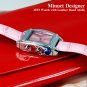 Minuet Designer MP3 Watch with Leather Band (4GB)