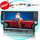 Piranha - 7 Inch Detachable Car DVD Player (1-DIN + GPS)