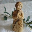 Olive Wood Kneeling Child