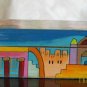 Jewelry Box Emanuel Wood Hand Painted Small 'Jerusalem''