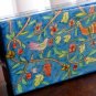 Jewelry Box Emanuel Wood Hand Painted Medium 'Peacocks'
