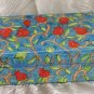 Jewelry Box   Emanuel Wood Hand Painted Medium  'Pomegranates'