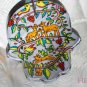 Hamsa - Yair Emanuel's Glass Hand Painted Small 'Animals'