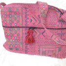 Asil -  Ethnic Woven Pink Shoulder Tote / Handbag