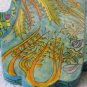 Wood Hamsa Emanuel Hand Painted Wall Decor 'Seven Species'