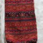 Shofar Bag  Ethnic Woven Fabric Orange Medium Size -- M7-8
