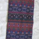 Shofar Bag  Ethnic Woven Fabric Purple  Medium Size -- M4