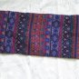 Shofar Bag Ethnic Woven Fabric Purple Medium Size -- M4