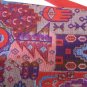 Shofar Bag Ethnic Woven Fabric Red Large Size --D21