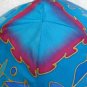 Kippa Emanuel Hand Painted Silk Multi-Color Blue -- YAS11