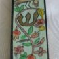 Mezuzah Emanuel Wood Small Hand Painted Birds -- MZS6
