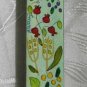 Mezuzah Emanuel Wood Large  Hand Painted Seven Species -- MZL6