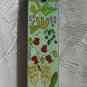 Mezuzah Emanuel Wood Large  Hand Painted Seven Species -- MZL6