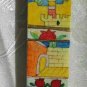 Mezuzah Emanuel Wood Large Hand Painted Jerusalem Arches and Walls -- MZL20