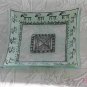 Square Dish Andreas Meyer Fused Decorative Glass - Ethnic