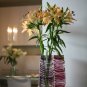 Vazu Expandable Portable Decorative Olive Green Flower Vase