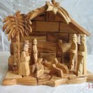 Large Olive Wood Nativity Scene