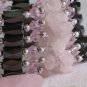 Magnetic Wrap Rose Quartz & Hematite Bracelet or Necklace 36"