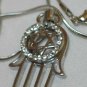 Silver Star of David And Hamsa Necklace