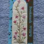Embroidered Silk Emanuel Bookmark Flowers BME3W